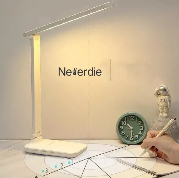 Luminária De Leitura recarregavel 16 LED touch Ajustável com 3 modos Para Lateral De Cama/Mesa/Estudo | Sua Casa Nova 💡