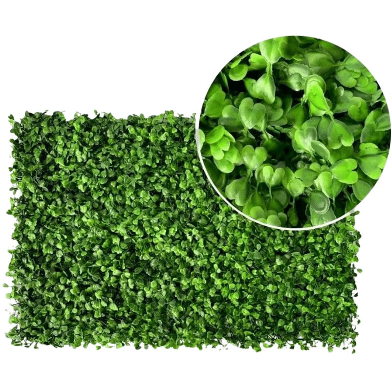 🌿 Jardim Vertical Artificial – Placa de Buchinho 60x40cm 🌱💚