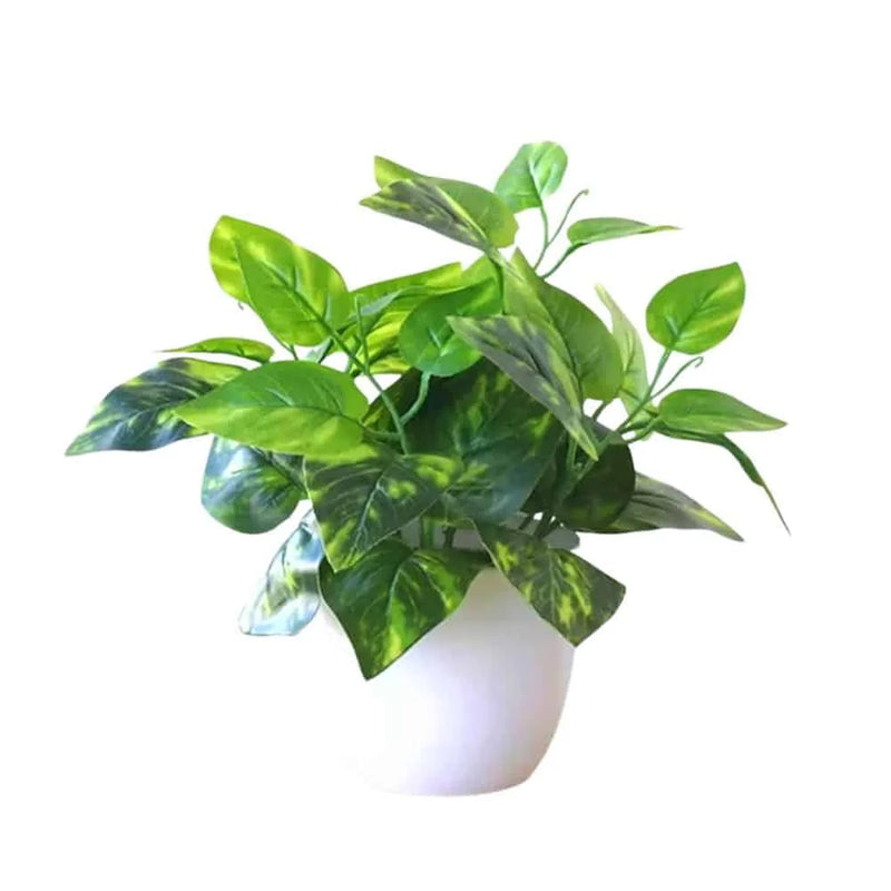 🌿 Planta Jiboia Artificial Decorativa – 36cm | Sua Casa Nova